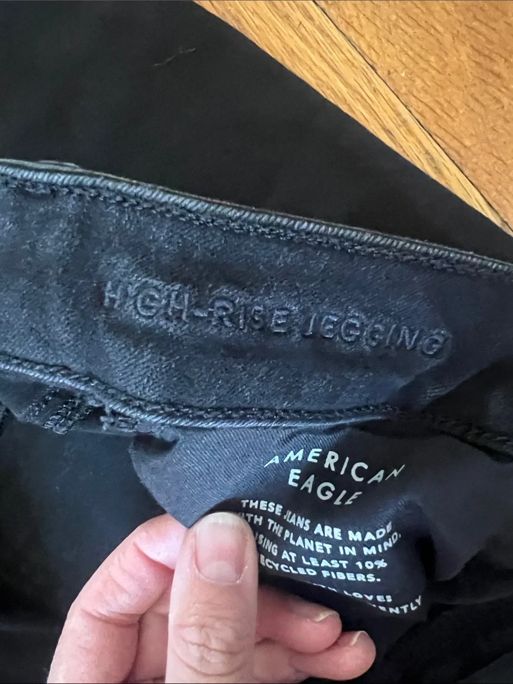 American Eagle Outfitters Black dream stretch jegging - Women's